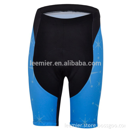 Polyester spandex women's cycling shorts